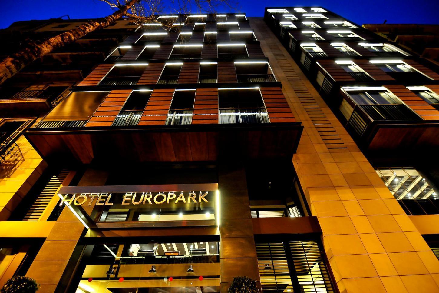 Europark Hotel Barcelona Exterior foto